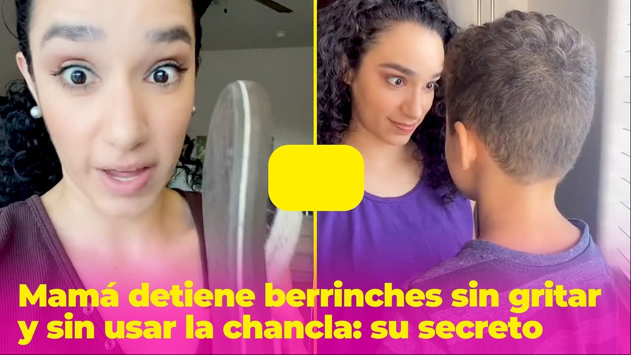 Una mamá detiene berrinches sin gritar y sin usar la chancla: este es su secreto