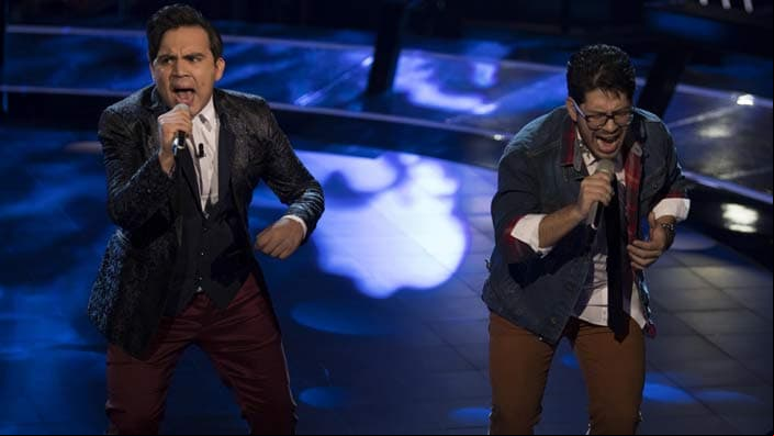 La batalla de Diego y Julio provoca las lágrimas de los coaches