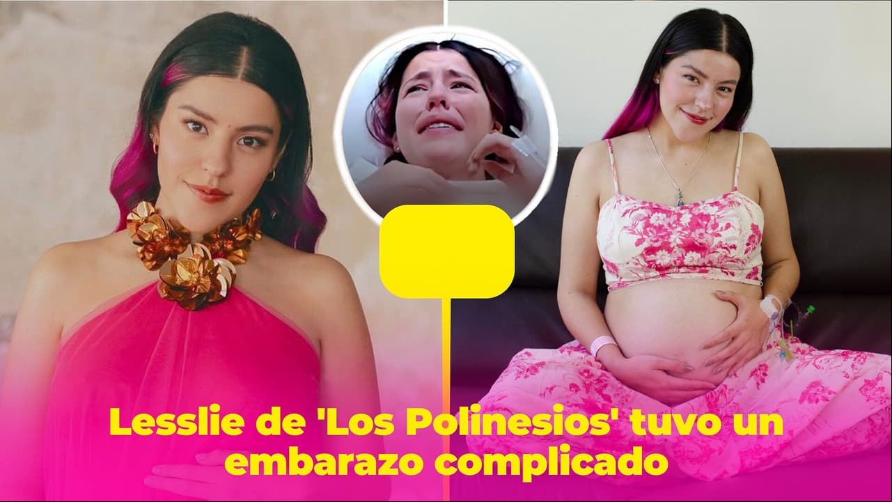La youtuber Lesslie Polinesia tuvo complicaciones durante su embarazo: no logró llegar a las 40 semanas