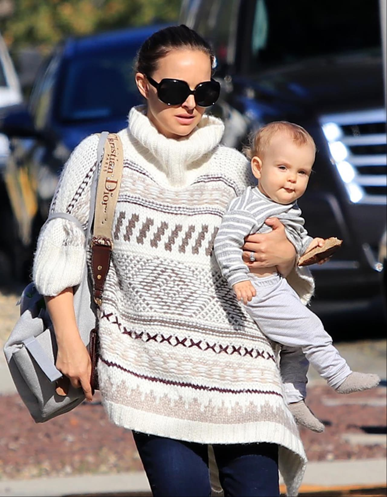 Natalie Portman es otra que recibió a su segunda hija este 2017. La ganadora del Óscar dio a luz a Amelia el 22 de febrero. Foto: The Grosby Group