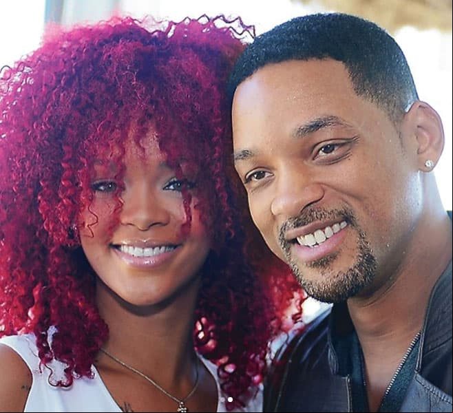 Will Smith y Rihanna tienen un asombroso parecido