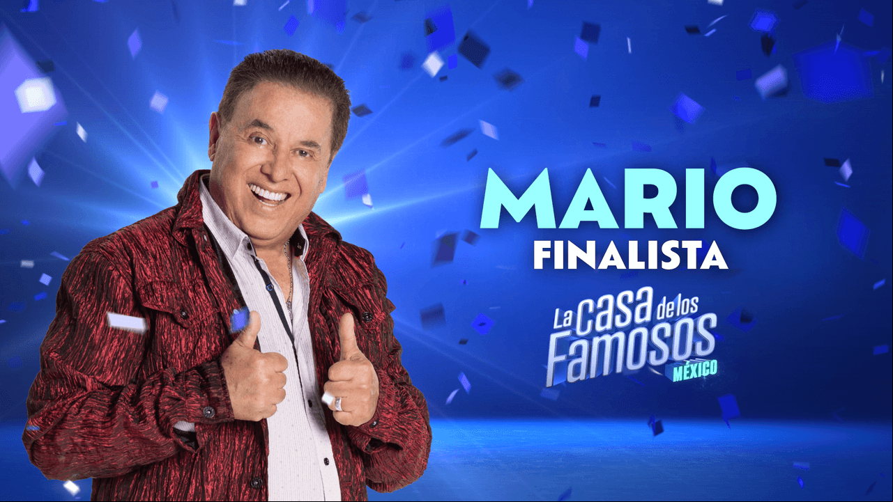 Mario Bezares es finalista de La Casa de los Famosos México