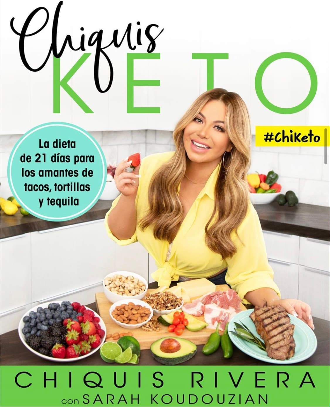 De esta manera, luego de haber seguido esta dieta por más de dos años, en agosto de 2020, la primogénita de Jenni Rivera marcó un nuevo capítulo en su carrera como autora de 'Chiquis Keto', un libro en el que comparte recetas y tips para seguir esta dieta.