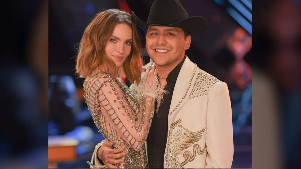 Con drástico cambio de look, Belinda balconea a Christian Nodal: ‘Se ve tan tierno’