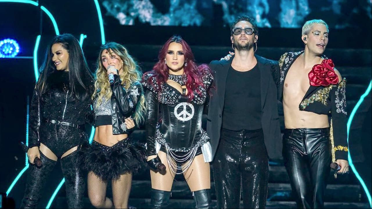 RBD presentó su gira 'Soy Rebelde Tour' en Estados Unidos, Colombia, Brasil y México