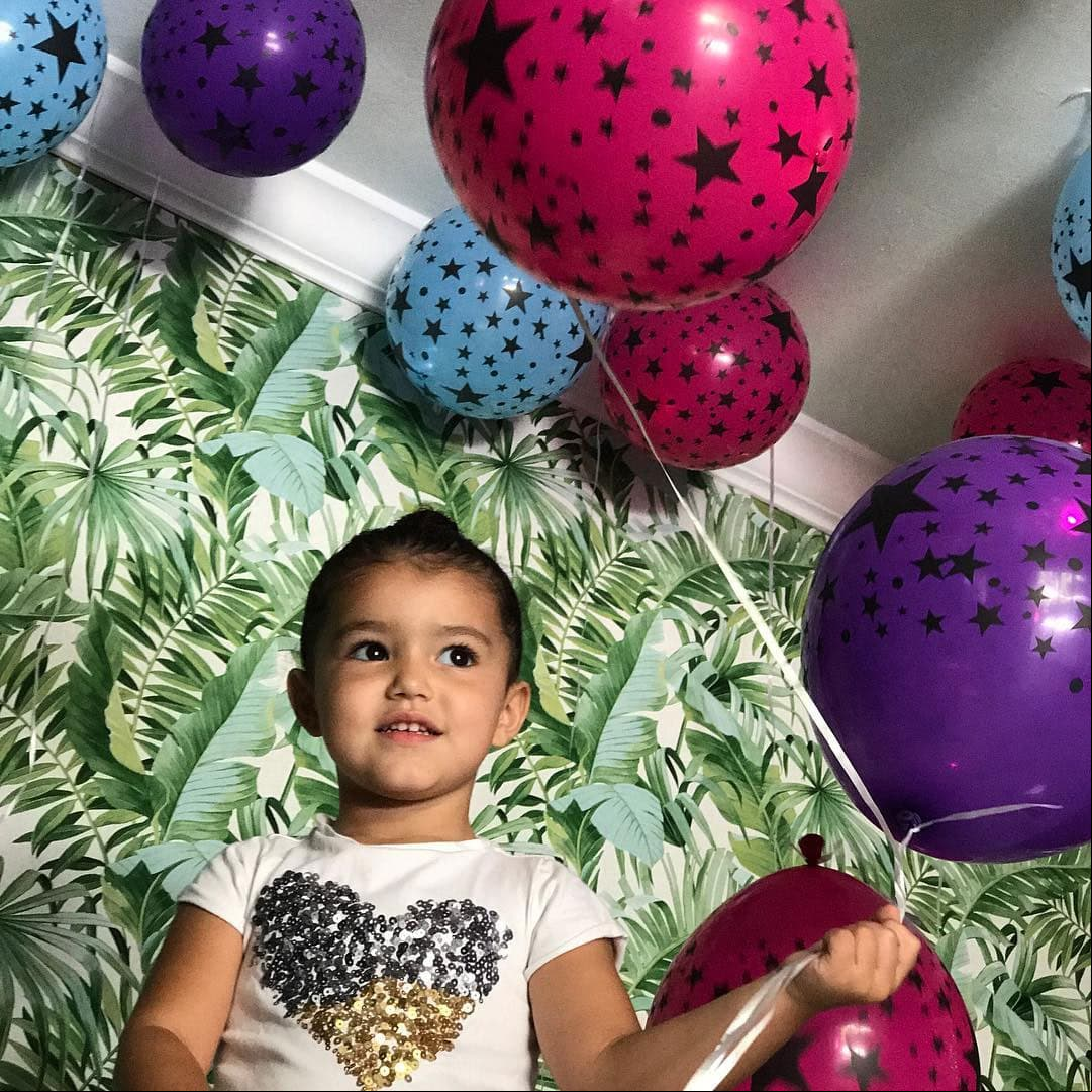 Regina nació el 16 de agosto de 2014 en un hospital de Miami, completando la familia Díaz Ponce.