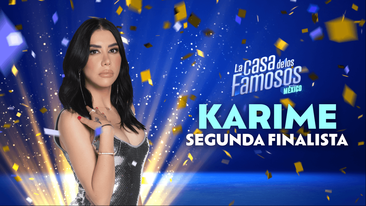 Karime es el segundo lugar de La Casa de los Famosos México y así la despide La Jefa 