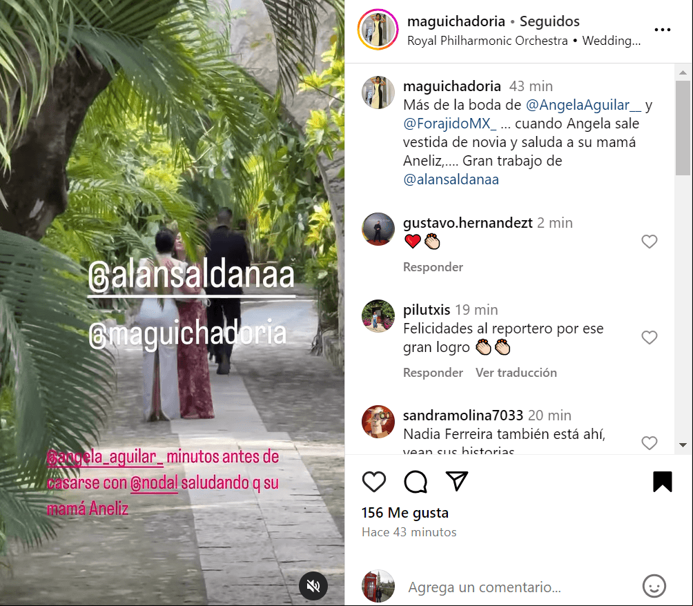 Este es el vestido de novia de Ángela Aguilar