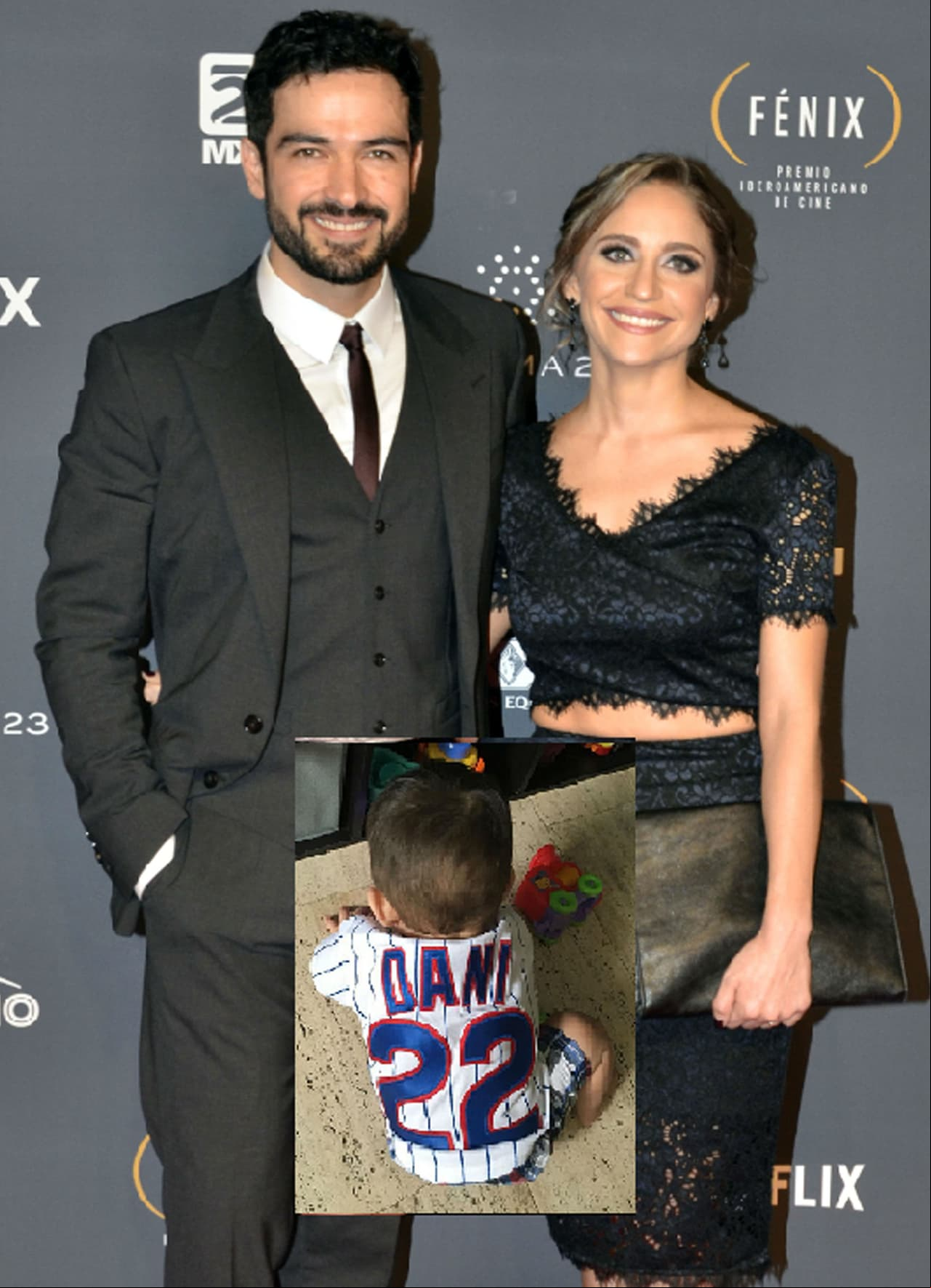 La pareja mantiene su romance en privado e incluso resguardan la identidad de su hijo Daniel.