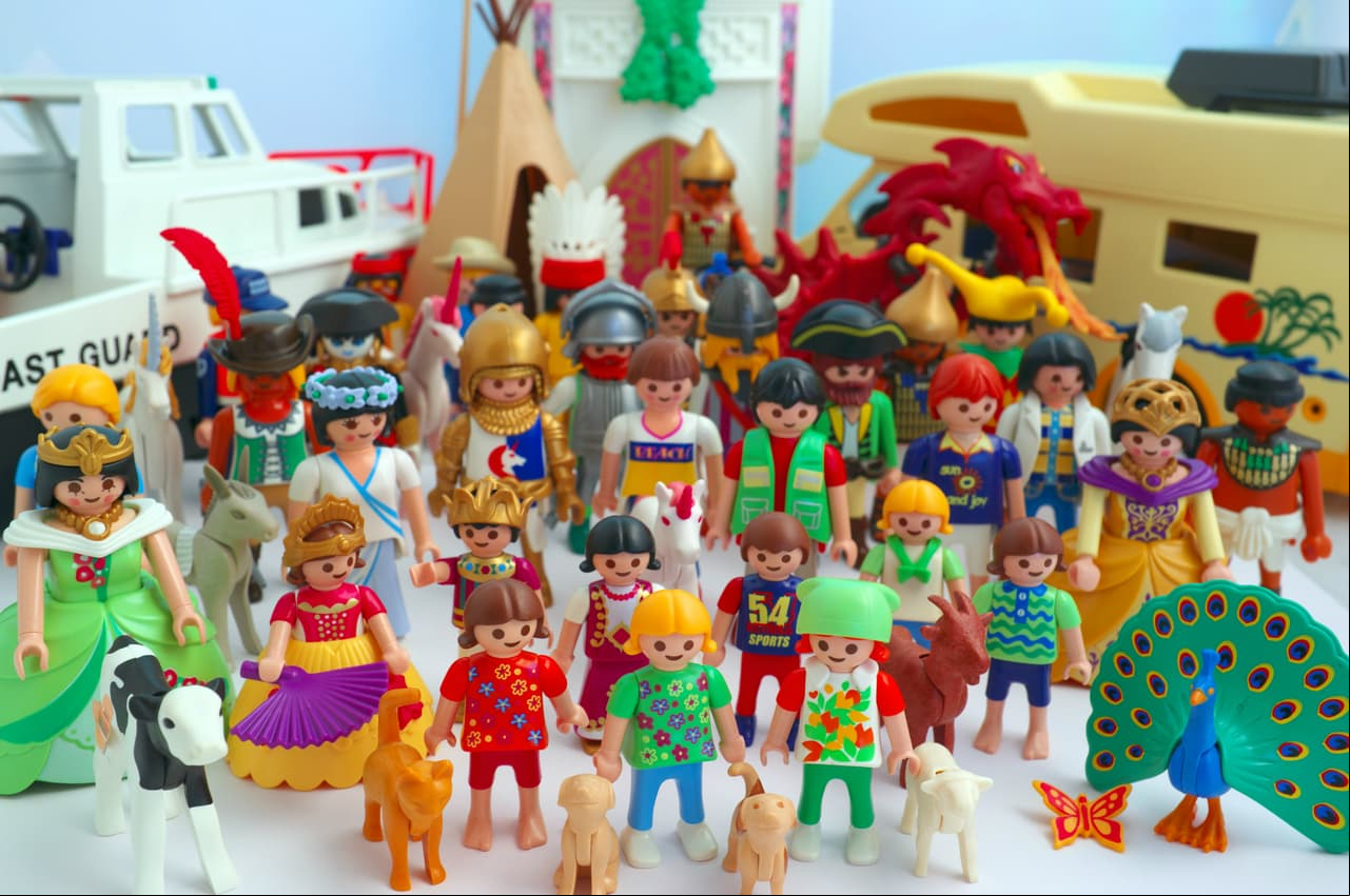 Playmobil. El sueño de todo chico era tener la colección completa de estos simpáticos muñequitos.