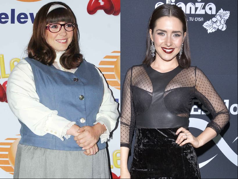 De acuerdo con Univisión, Ariadne Díaz subió casi 10 kilos y usó una botarga para transformar su figura en la telenovela ‘Llena de amor’ (2010).