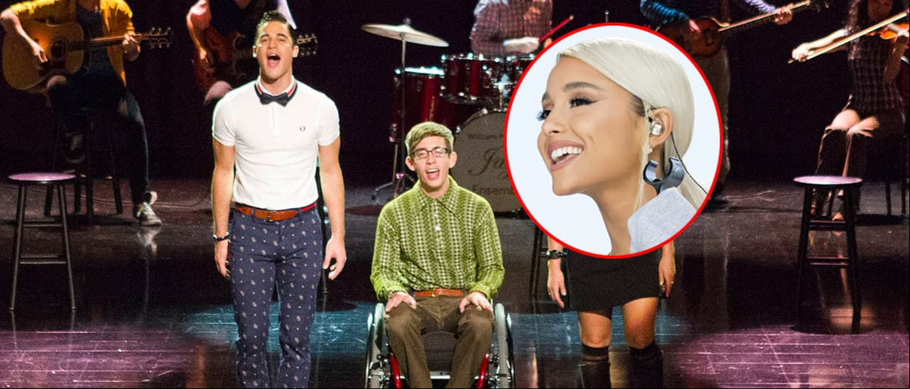 Estrella de ‘Glee’ confirma que es gay y agradece a Ariana Grande
