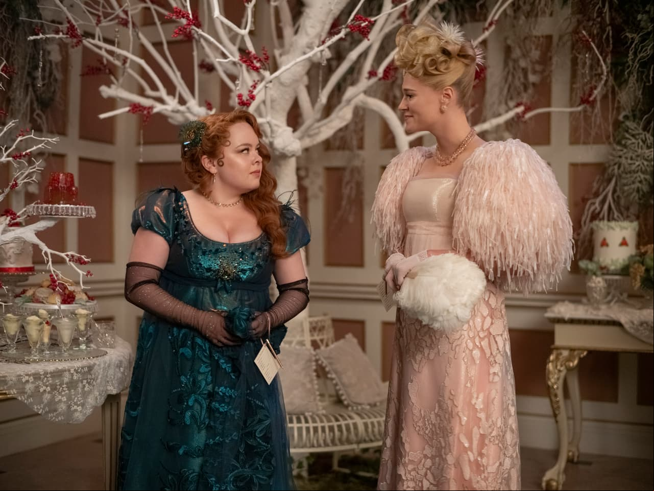 'Bridgerton' temporada 3: Penelope Featherington y Cressida Cowper