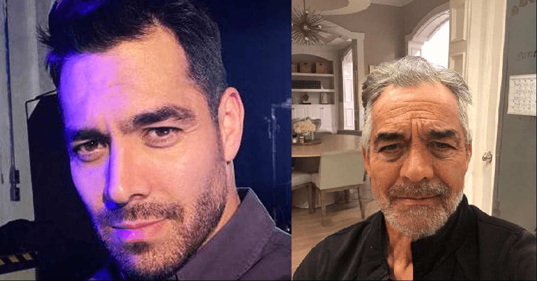 El comediante Omar Chaparro tampoco perdió la oportunidad de subir una imagen de su versión 'más madura'.
