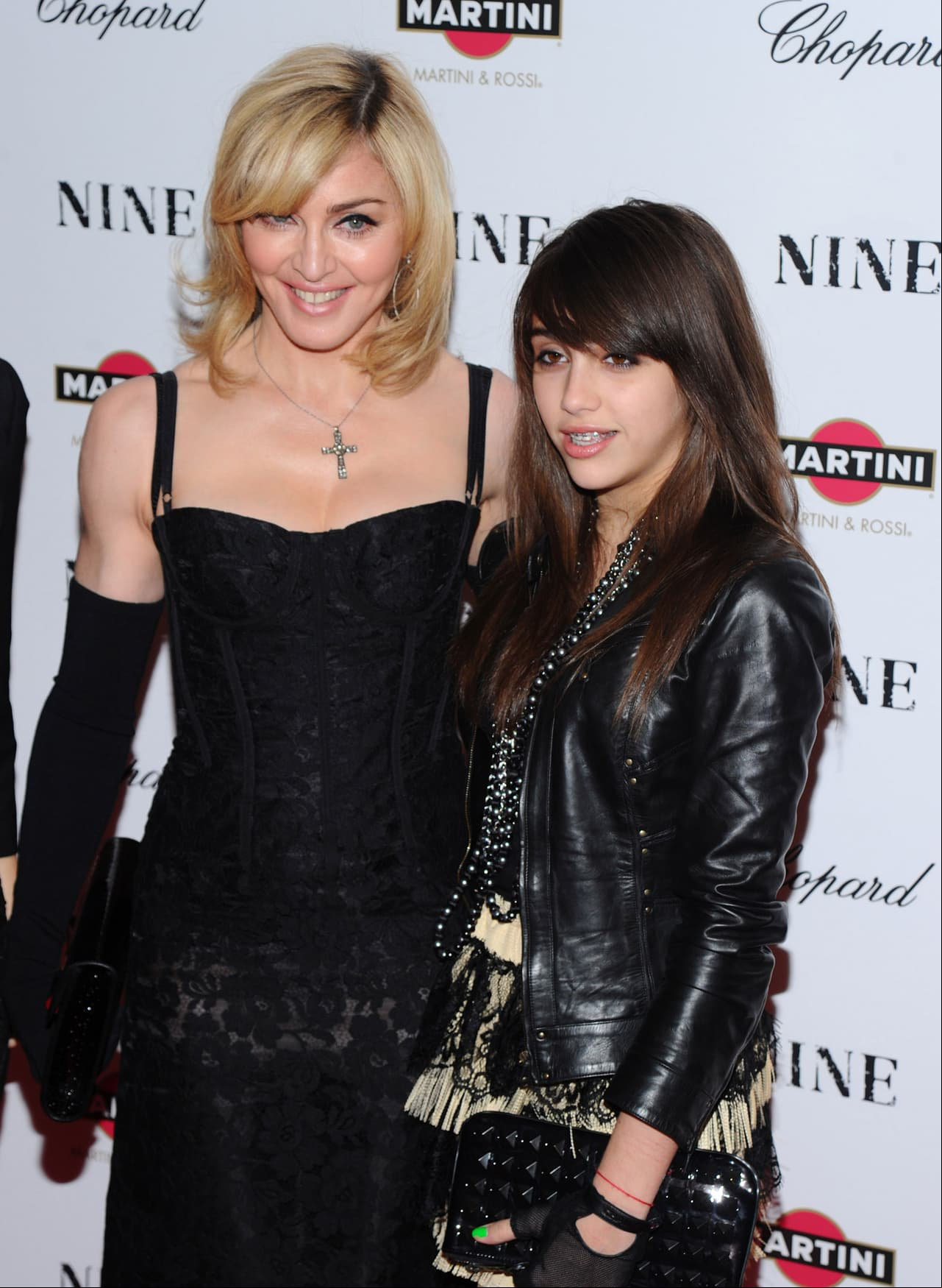 Lourdes Ciccone Leon, la hija de Madonna, usó brackets cuando tenía 13 años.