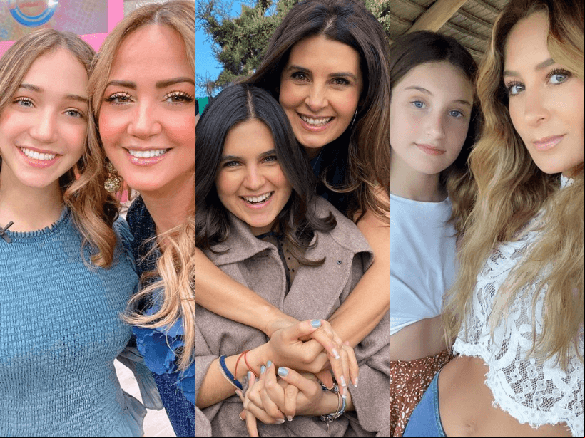 Varias famosas como Andrea Legarreta, Mayrín Villanueva y hasta Biby Gaytán han dejado con la boca abierta en redes sociales al verse igual de jóvenes que sus hijas. Mira todas las fotos.