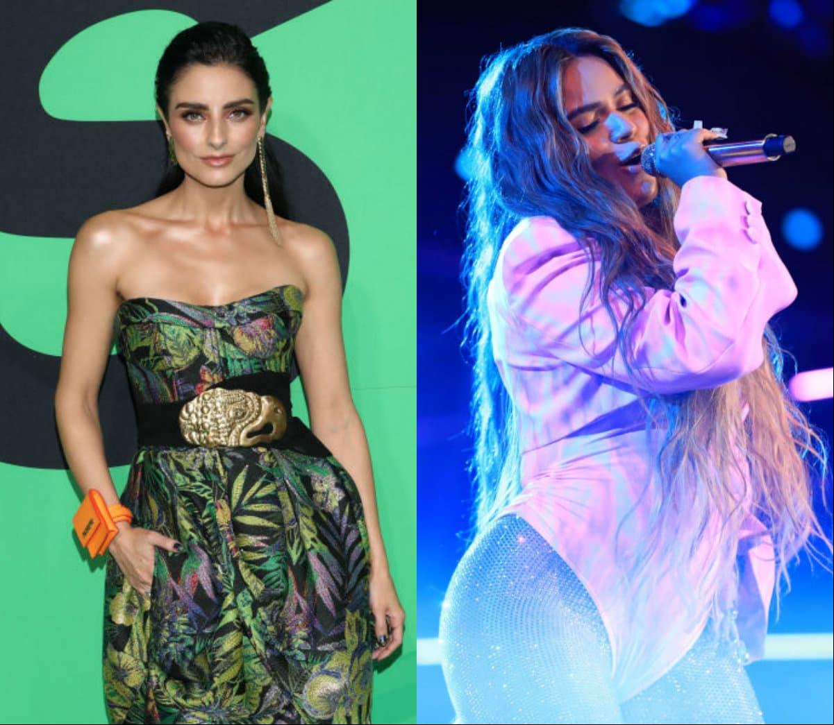Aislinn Derbez impacta por su forma de bailar ‘Tusa’ y revela que Karol G le cantó al oído