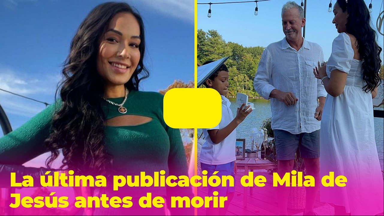 La última publicación de la 'influencer' Mila de Jesús antes de morir: se le veía feliz con su hijo