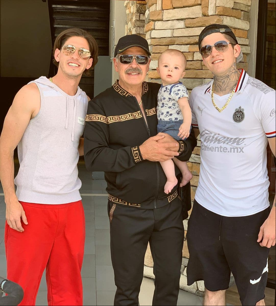 Sergio Goyri tiene dos hijos que ya crecieron y ambos son deportistas