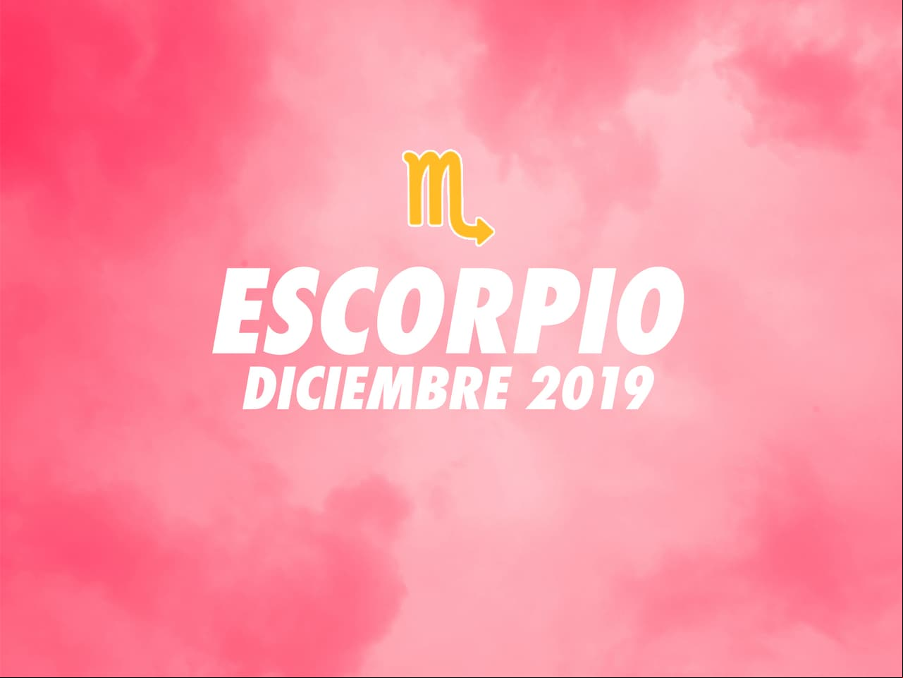 Horóscopo Escorpio: ¿Cómo será diciembre para ti?