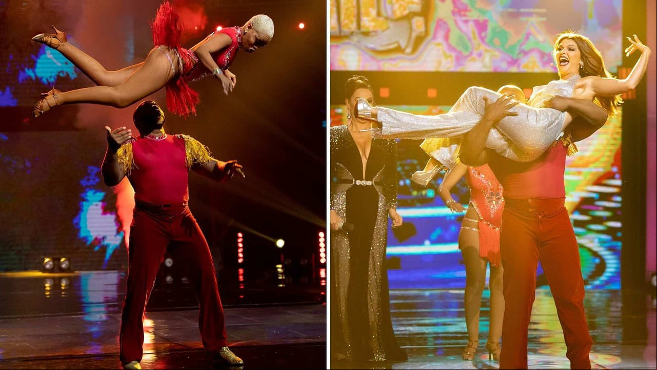 Itatí Cantoral reacciona a los increíbles mortales de Xiomar y Kike en El Retador