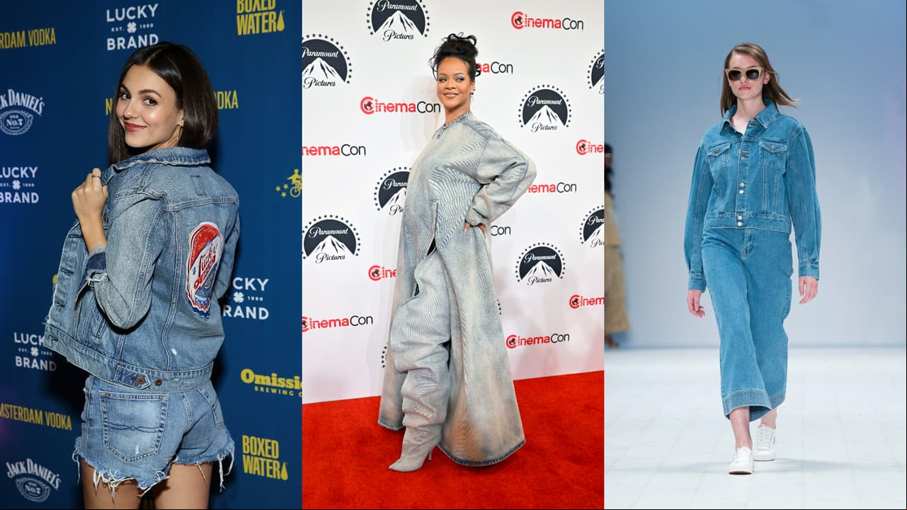 Total denim
<br>