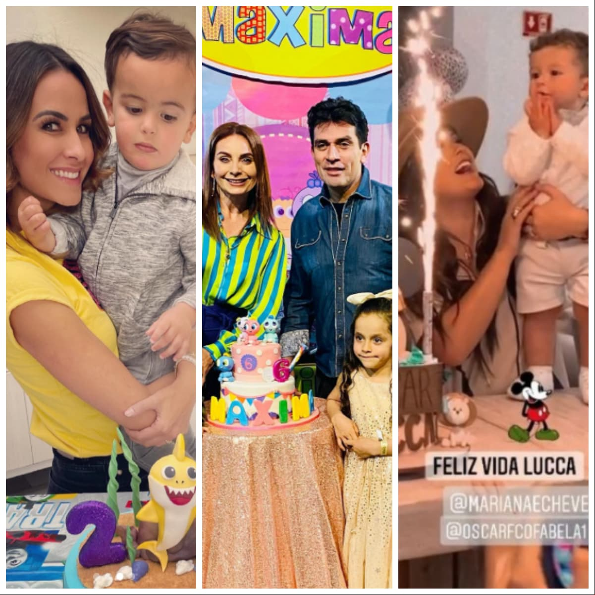 Famosos que sorprendieron a sus hijos con tremendas fiestas
