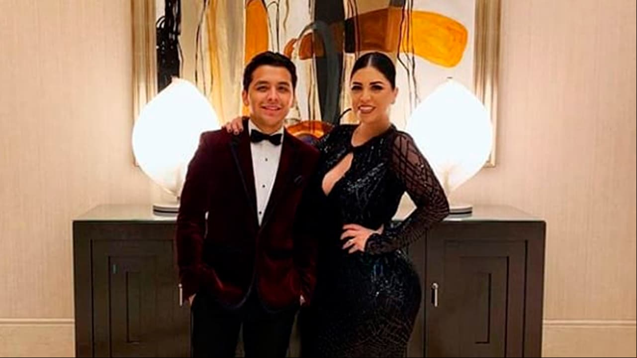 Mamá de Christian Nodal supera COVID-19, se reencuentra con su hijo y lo celebra con íntima fiesta
