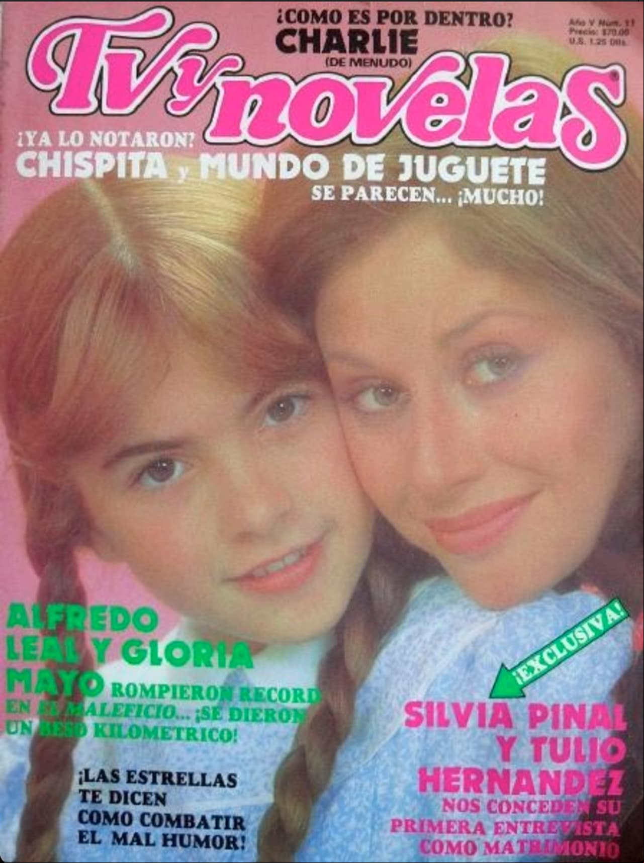 A los 13 años (en 1982) grabó su primer álbum como solista y protagonizó su primera telenovela infantil “Chispita”.