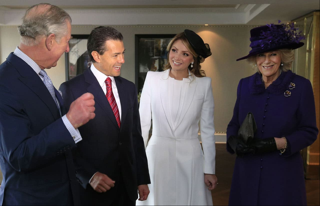 De igual manera en 2015, fueron saludados por la realeza británica, específicamente, por el príncipe Carlos y la duquesa Camila.