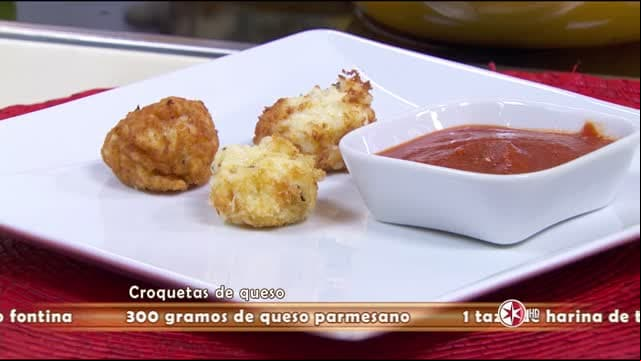 Receta: Croquetas de queso