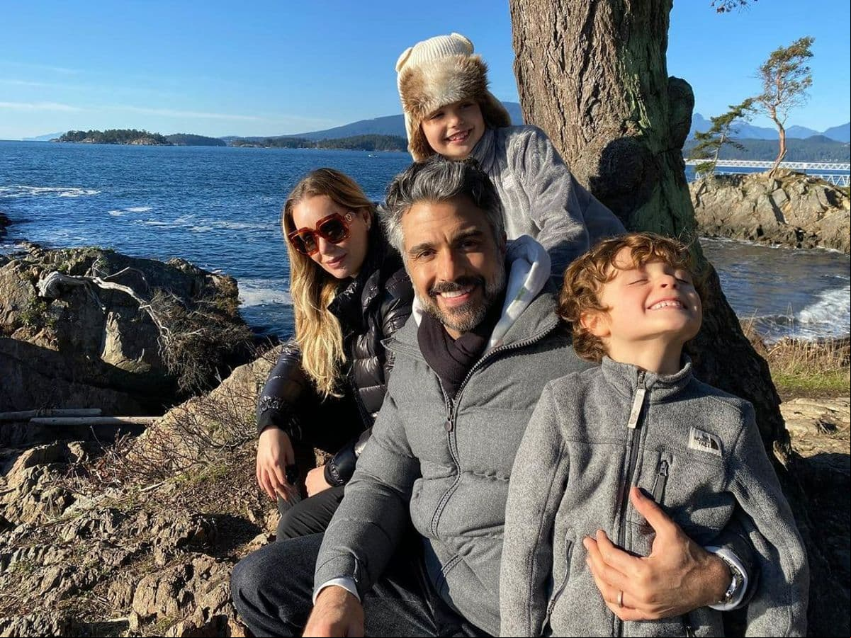 Elena y Jamil Camil III son los hijos del actor de telenovelas.