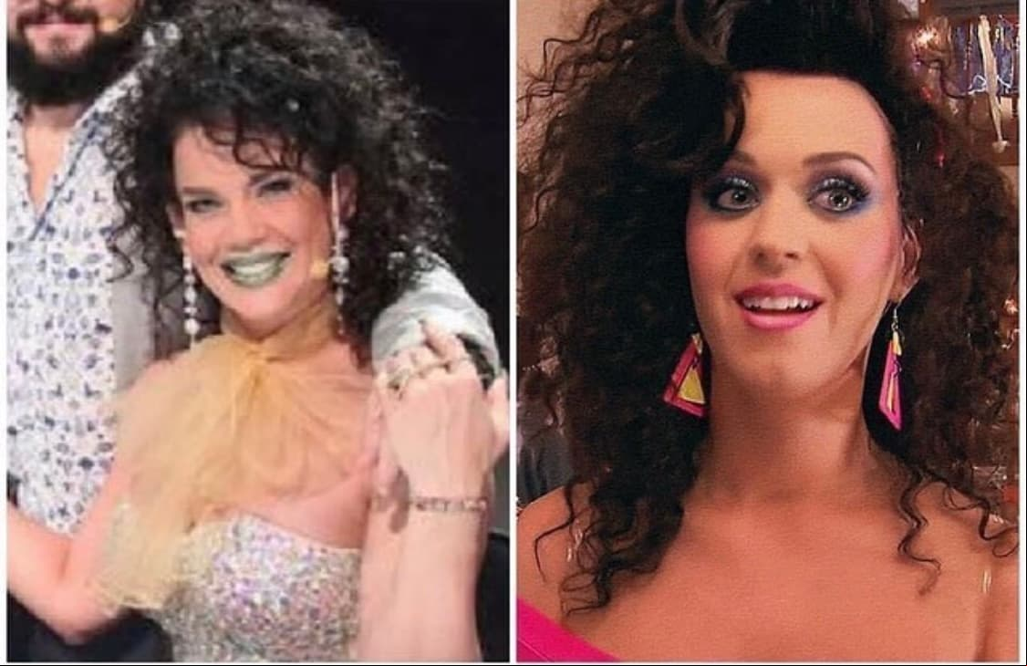 En junio de 2011, Katy Perry estrenó su sencillo y videoclip 'Last Friday Night (T.G.I.F.)', el cual forma parte del disco 'Teenage Dream'. En este video, la cantante luce una melena rizada muy parecida a la que lució la cubana en un concurso de talentos.