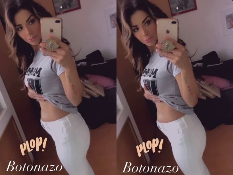 Ferka presume su pancita a punto de cumplir cuatro meses de embarazo.