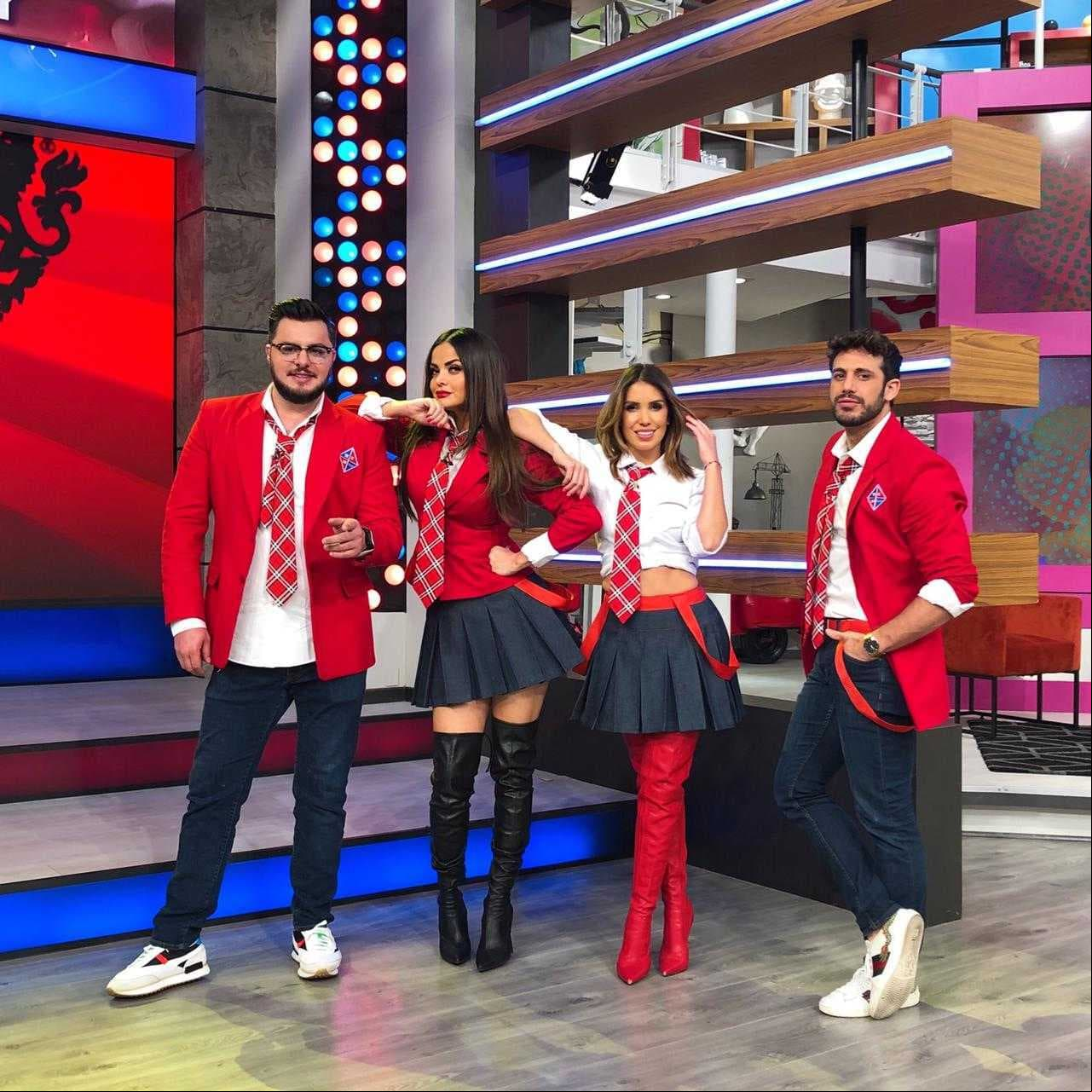 De esta forma es como los conductores del programa Hoy se alistan para el concierto ‘Ser o parecer’ que se transmitirá este 28 de marzo a las 7:00 de la noche.