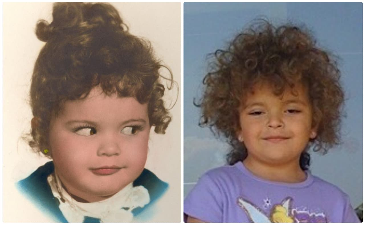 Lucero: sus fotos de niña en las que es el clon de su hija