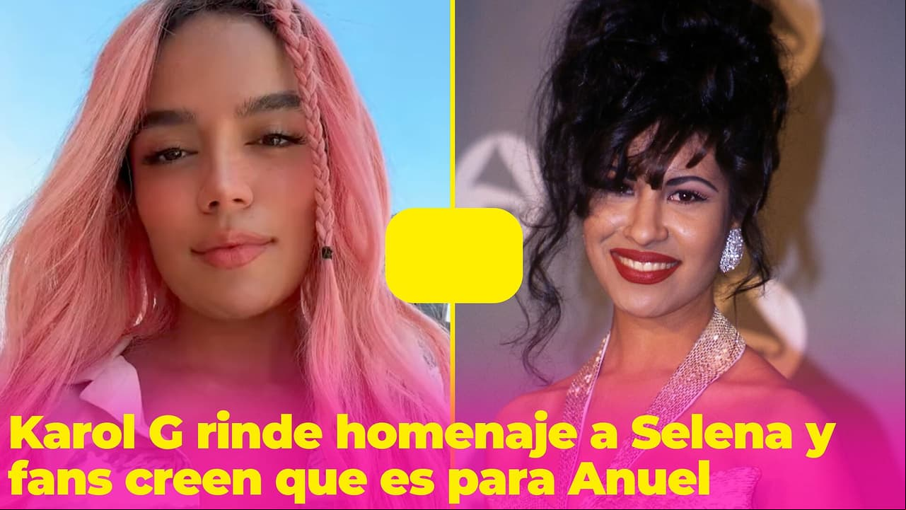 Karol G le rinde homenaje a Selena Quintanilla, pero sus fans creen que la canción era para Anuel