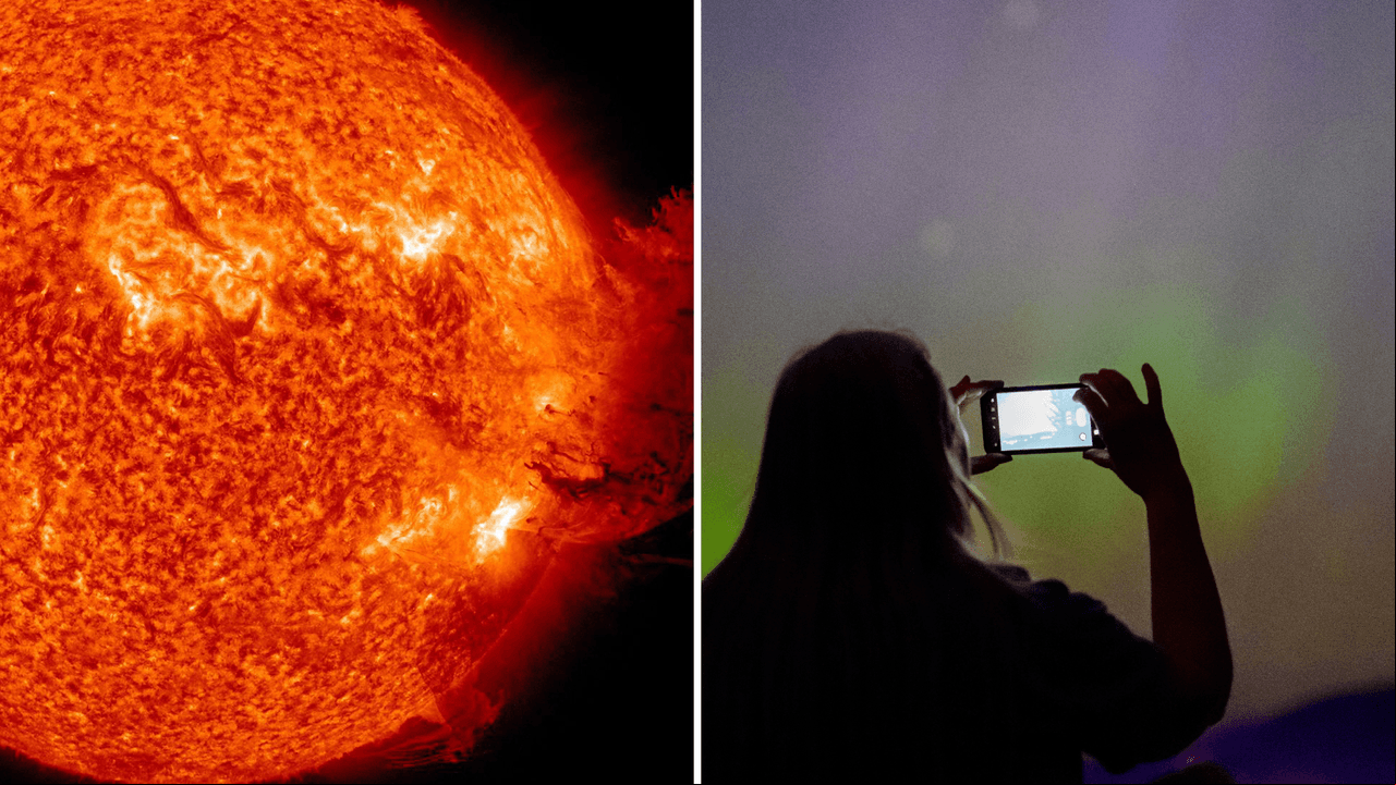 Auroras boreales causadas por tormenta solar iluminaron el planeta: las fotos más hermosas