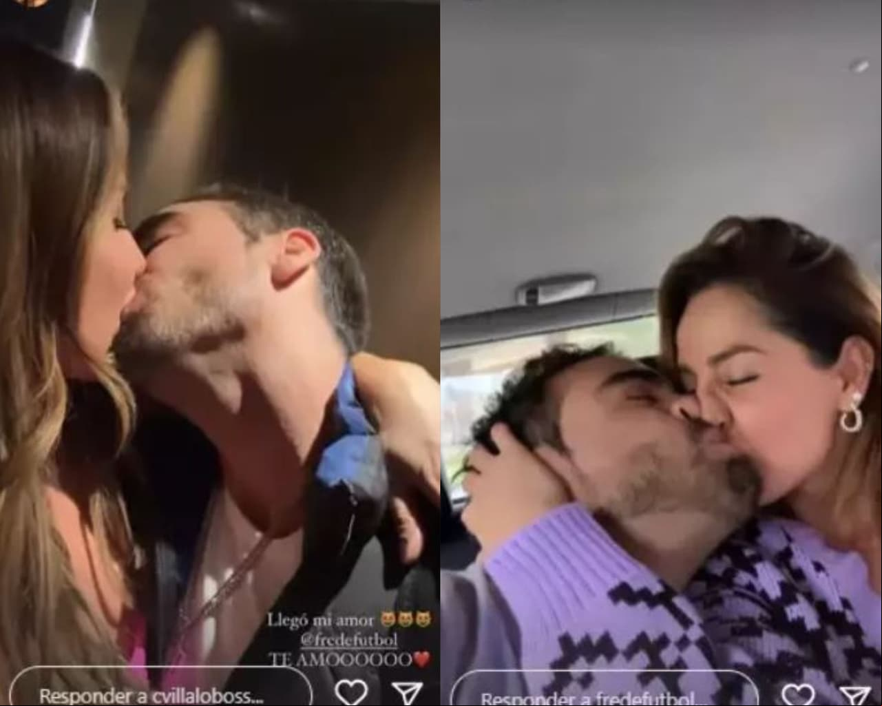 Carmen Villalobos y Frederik Oldenburg enamorados.