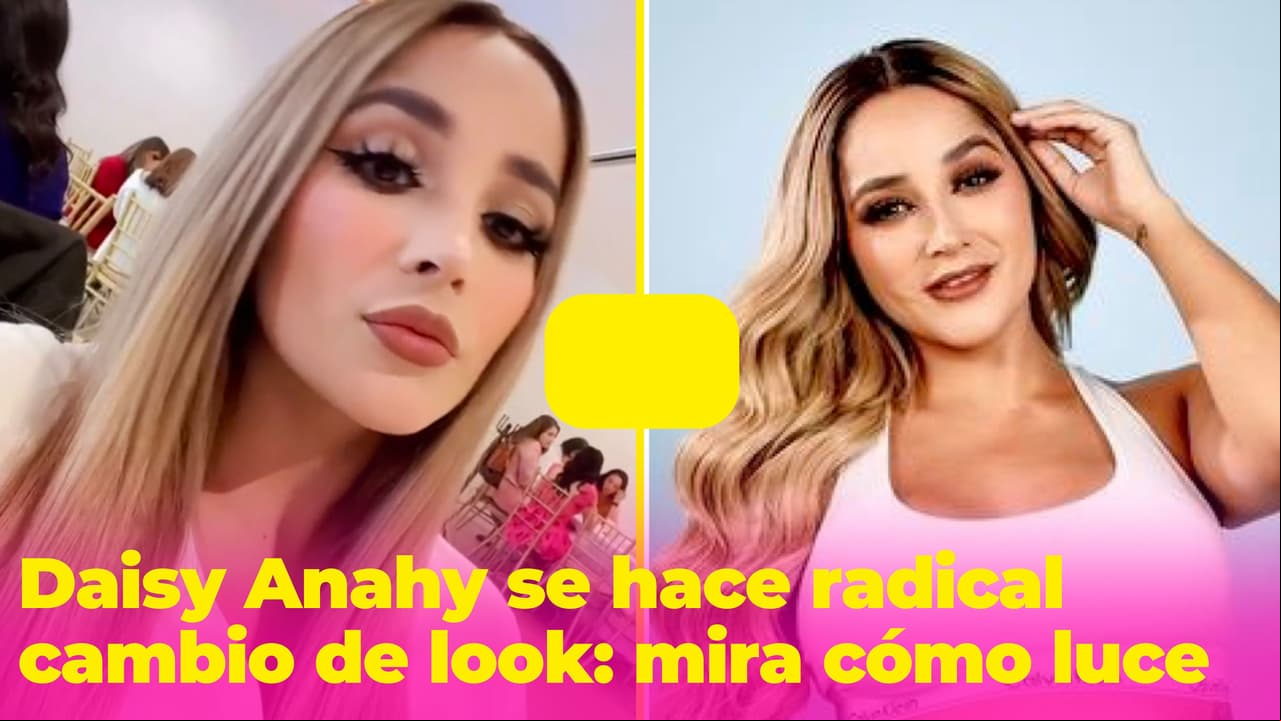 Daisy Anahy disfruta su nueva soltería con un radical cambio de look: "Hasta te ves más joven"