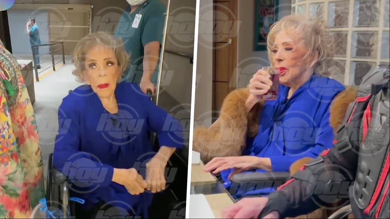 Silvia Pinal se recupera y es dada de alta en el hospital: la acompañamos hasta su casa