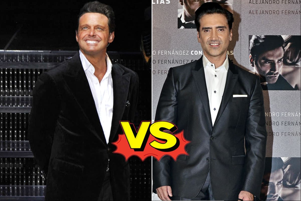Duelo de galanes: ¿Luis Miguel o Alejandro Fernández?