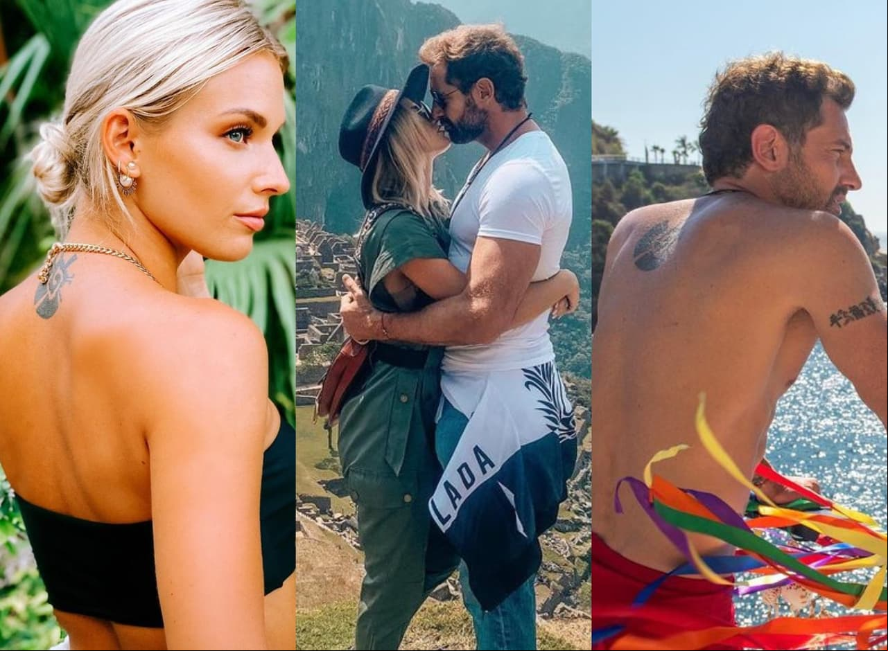 Irina Baeva se tatuó la espalda. La actriz hizo una reproducción de la misma marca que hace un tiempo se hizo su novio Gabriel Soto.