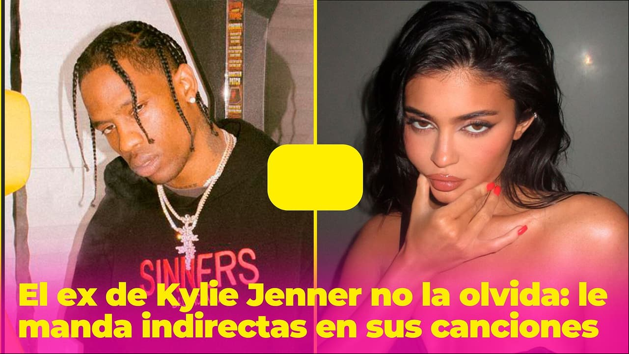 El ex de Kylie Jenner no puede superarla: Travis Scott le manda indirectas en sus canciones