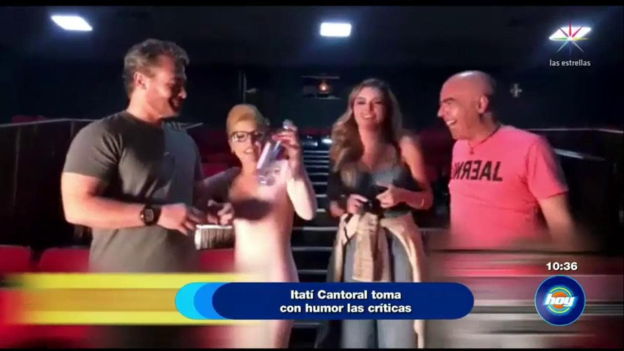 ¡Itatí Cantoral toma con humor las críticas!