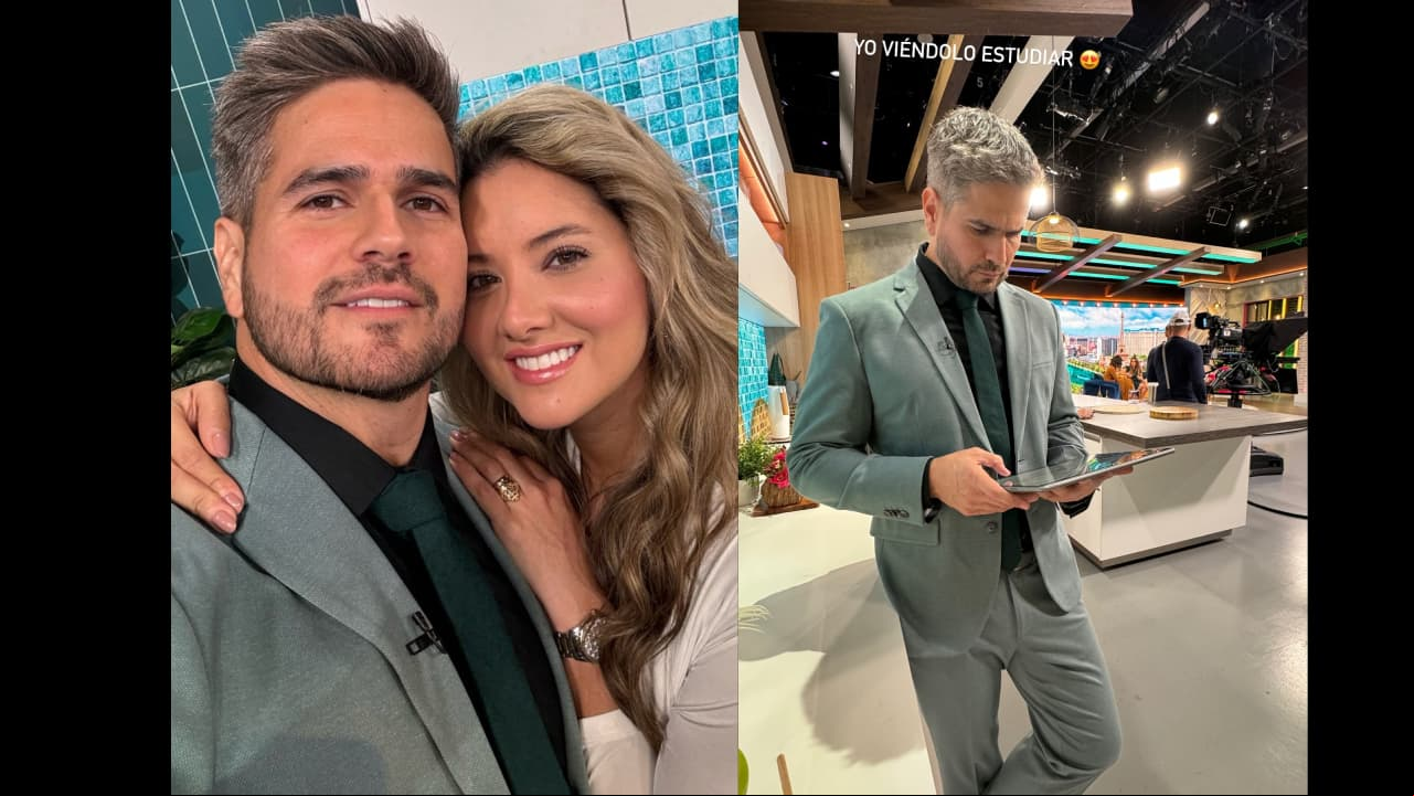 Daniel Arenas recibió la visita de Daniella Álvarez en su programa matutino