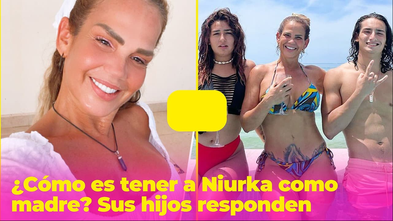 ¿Cómo es tener a Niurka como madre? Sus hijos lo revelaron