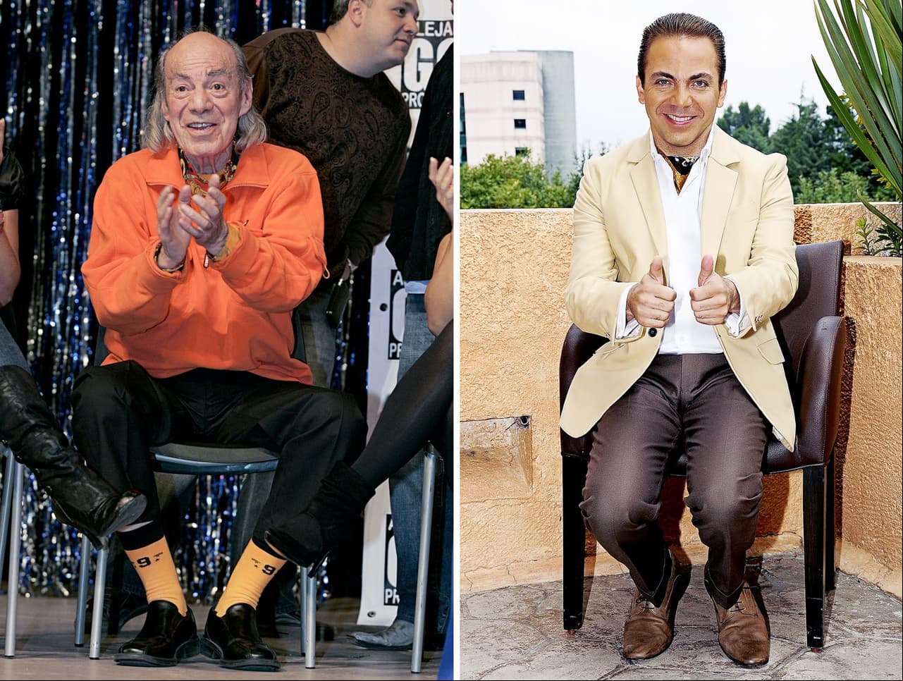 Manuel "Loco" Valdés y Cristian Castro