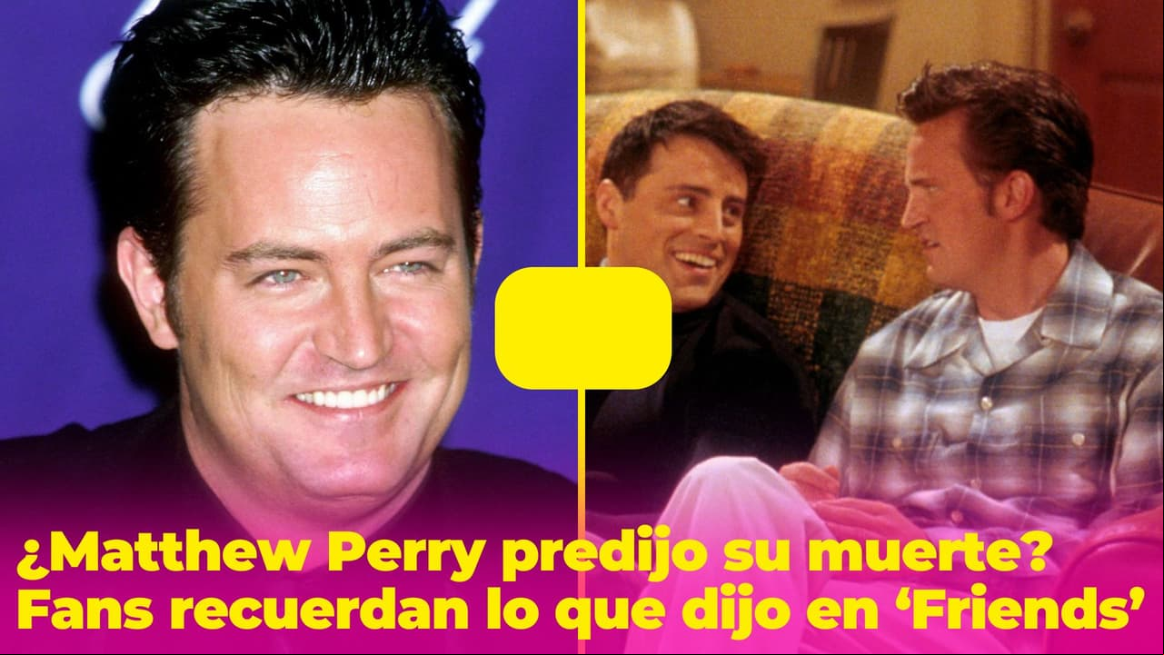 ¿Matthew Perry predijo su muerte? Una frase que dijo en 'Friends' dejó en shock a sus fans