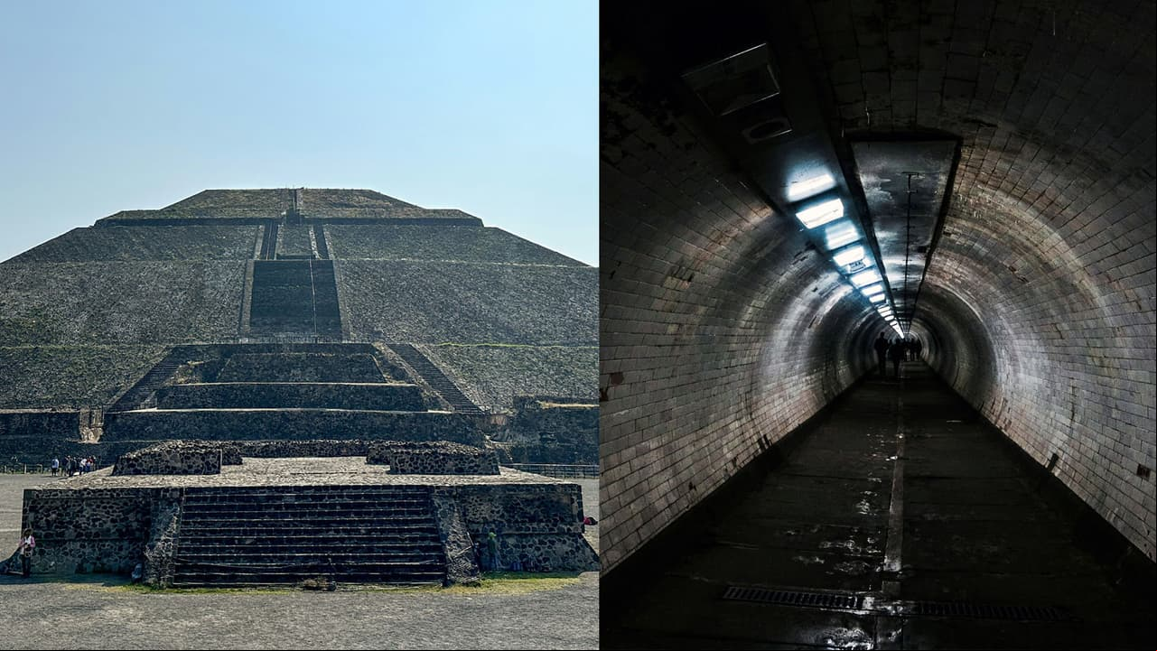Río de mercurio es encontrado bajo las pirámides de Teotihuacán y desata teoría: ¿fue parte de una tumba?